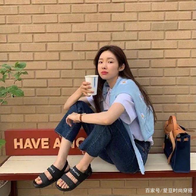 整体|适合亚洲女孩的韩式穿搭，早秋这么穿，洋气又时髦