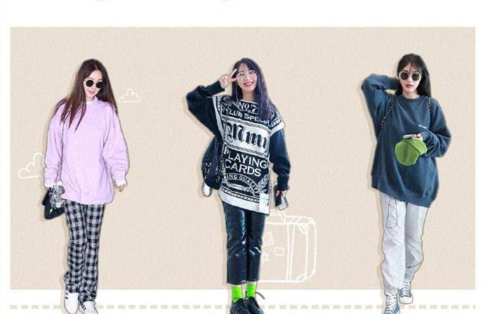 休闲风|32岁李菲儿的机场穿搭示范，36套不同风格，时髦时尚又不失少女味