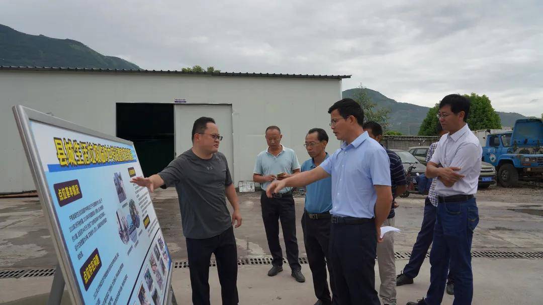 8月23日上午,曾科技,刘兴舟,宁南生态环境局负责人到宁南县生态环境