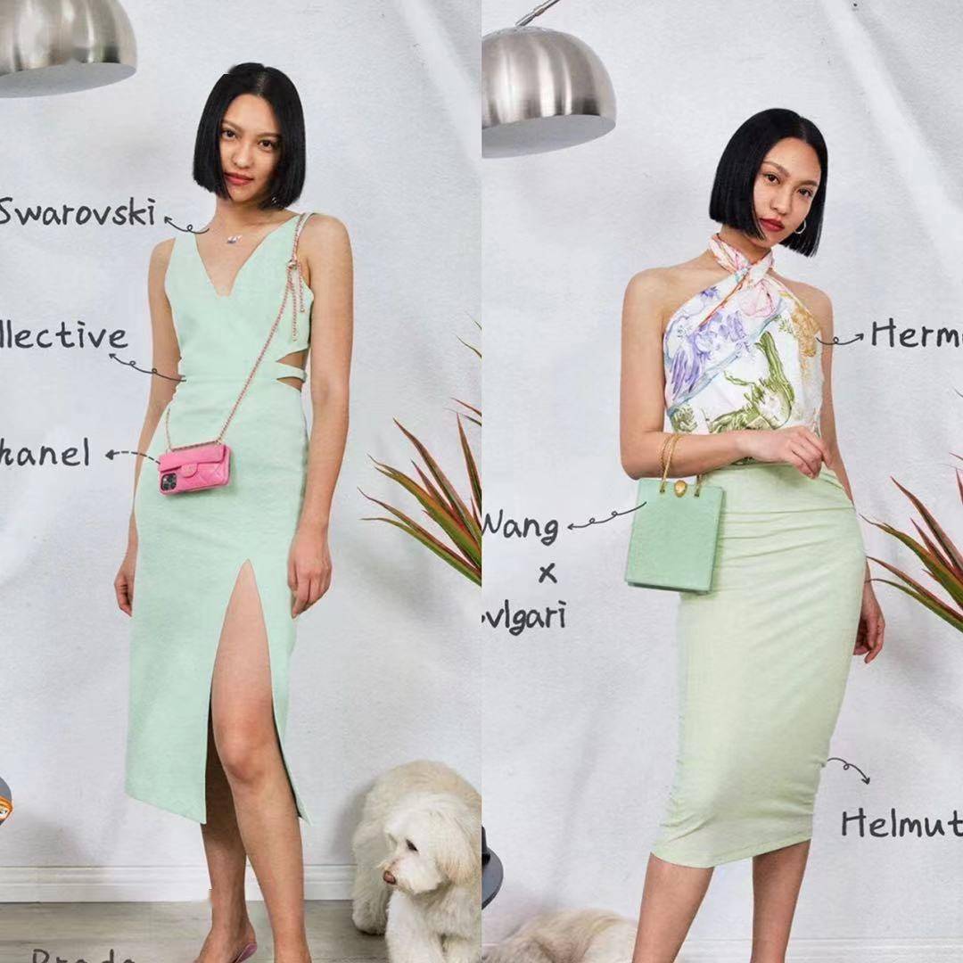 牛油果|时髦却不张扬，日常也能够照搬，难怪绿色系穿搭又玩出了新花样！