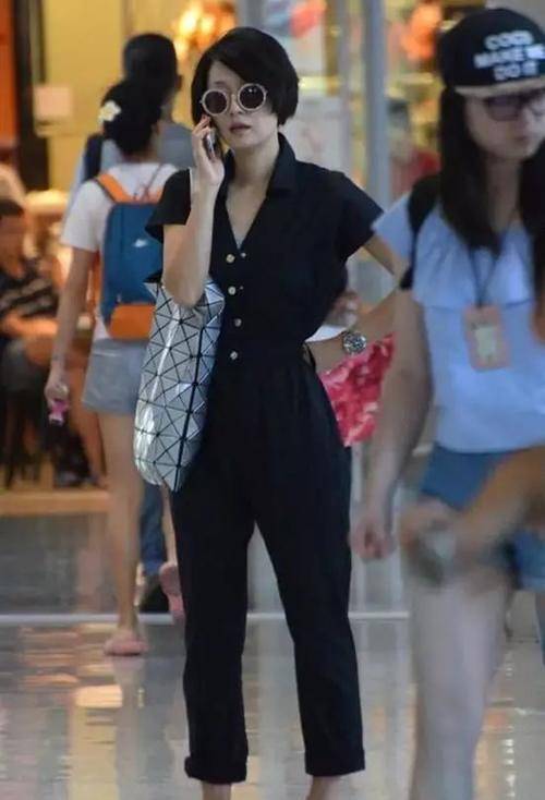 整体|马伊琍要把连体裤穿火了，这样穿时髦减龄显腿长，40岁女人学着点