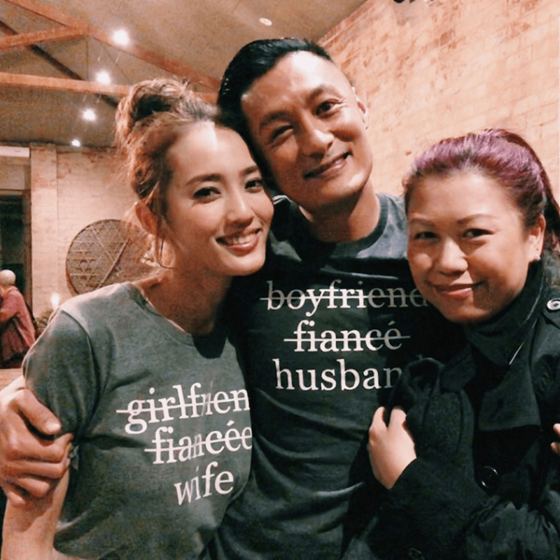 形象|余文乐的妻子就算带着牙套,也笑的很自信,无修造型很真实并不丑