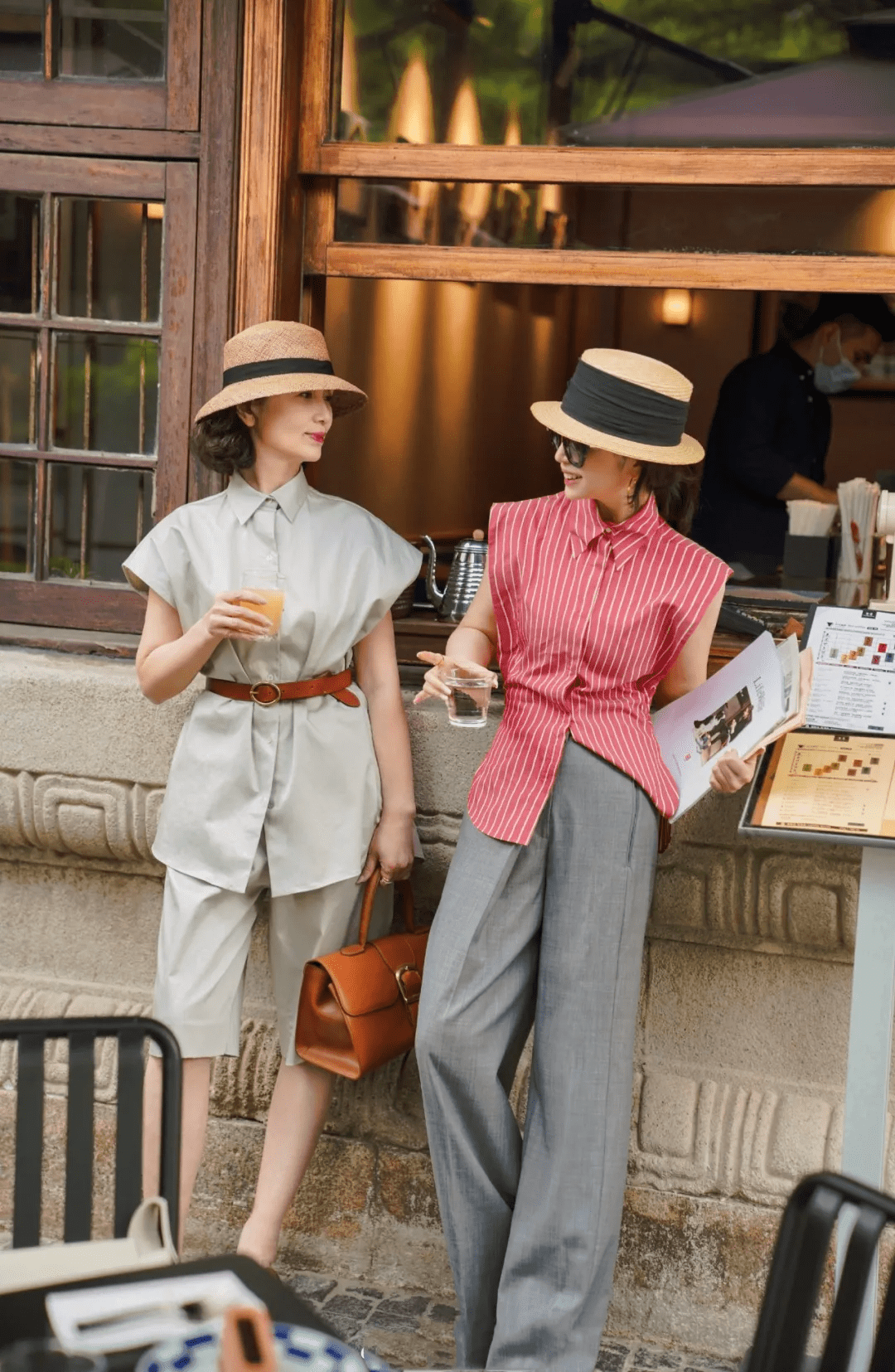 三木|女人过了40少穿短袖配阔腿裤！推荐三木妈妈5套新搭配，真优雅？