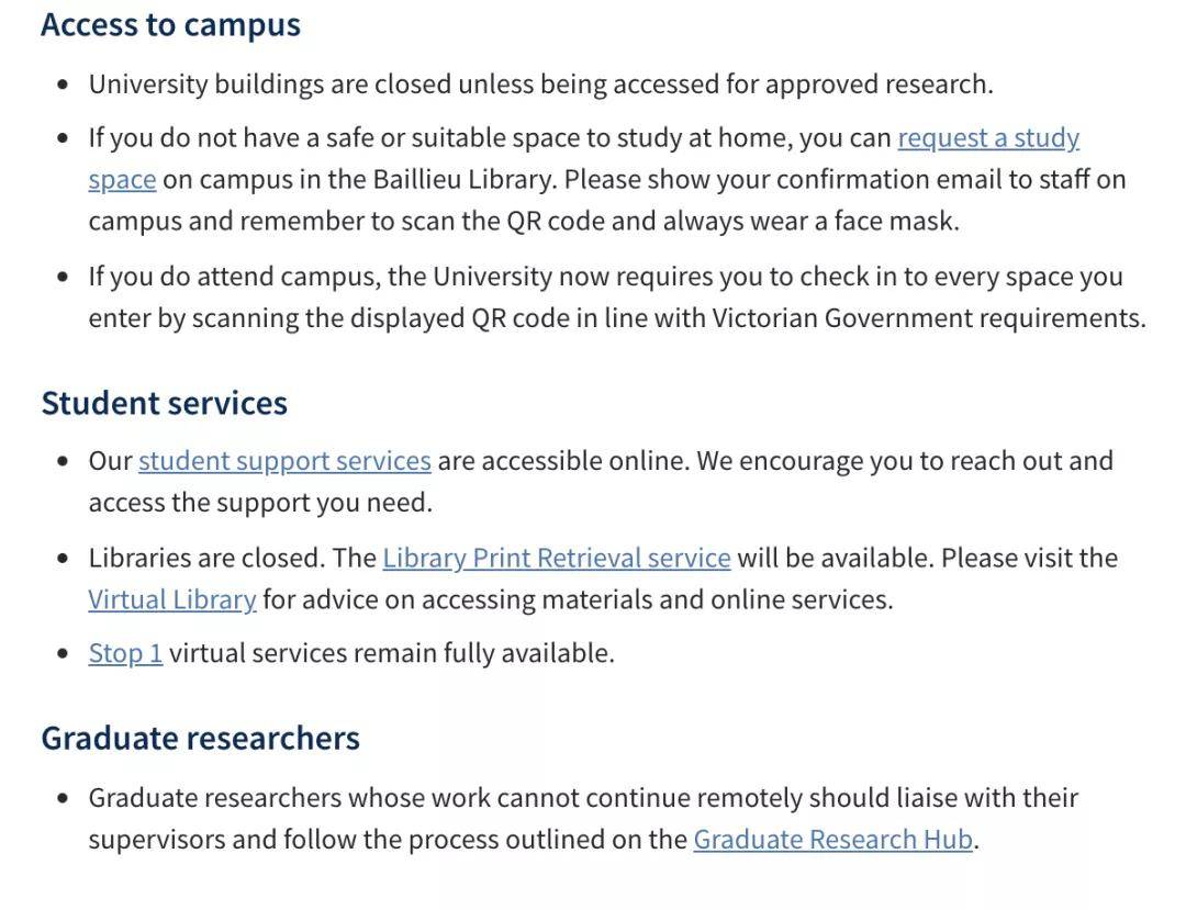 校区|墨大Monash官宣：本学期可返校！沉浸式感受学习氛围，再也不想上网课了！