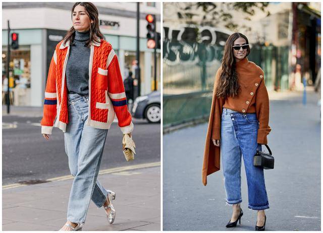 设计|对称扣不流行了，今年流行杨颖的错位穿法，个性十足还能吸睛