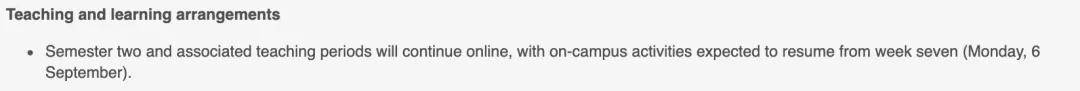 校区|墨大Monash官宣：本学期可返校！沉浸式感受学习氛围，再也不想上网课了！