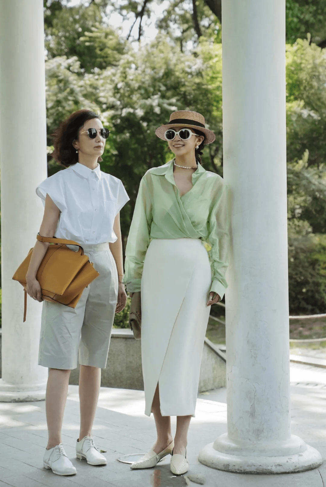 三木|女人过了40少穿短袖配阔腿裤！推荐三木妈妈5套新搭配，真优雅？