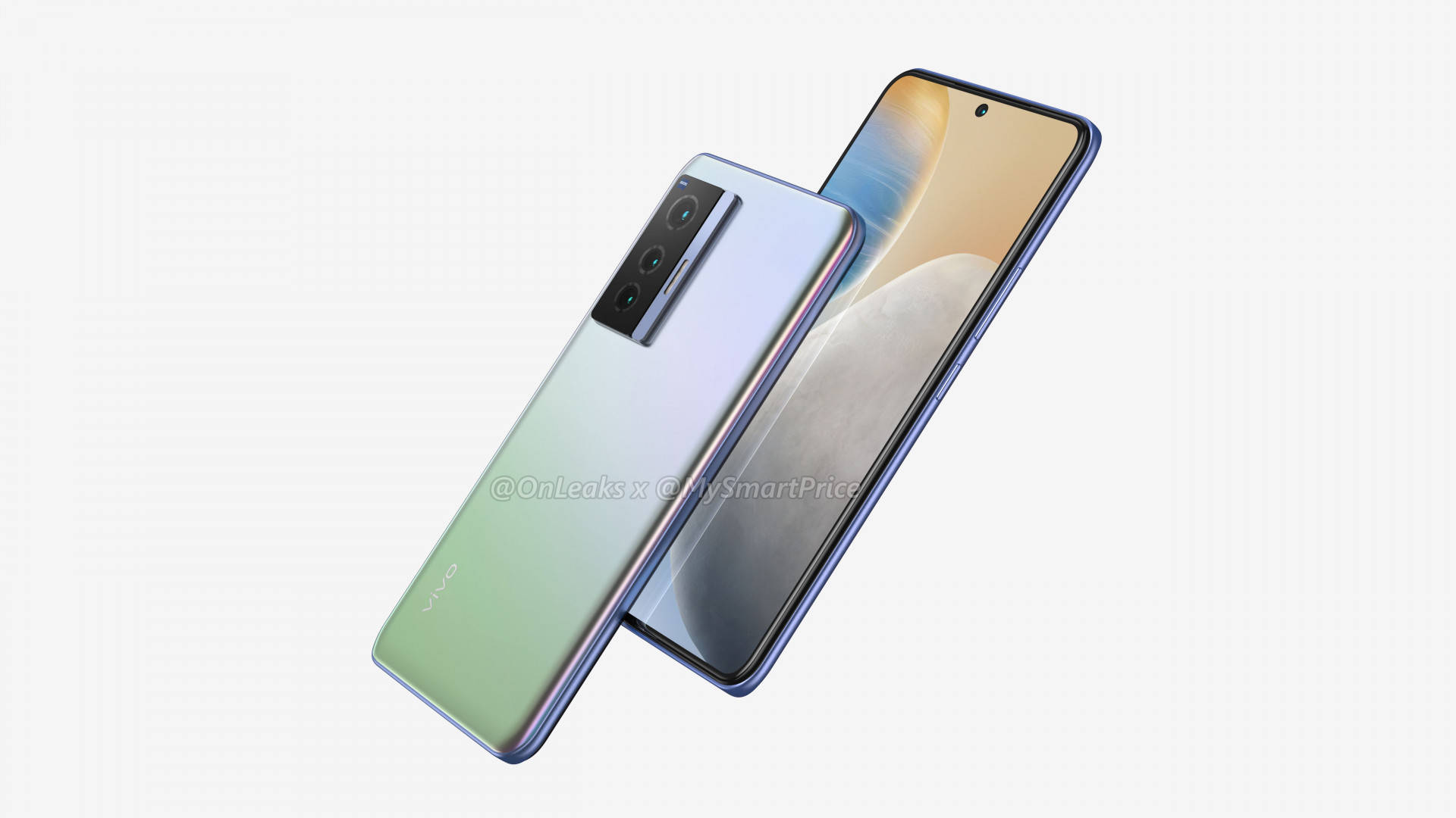 vivo|vivo X70 系列渲染图再曝光：蔡司加持，后摄模组布局变化
