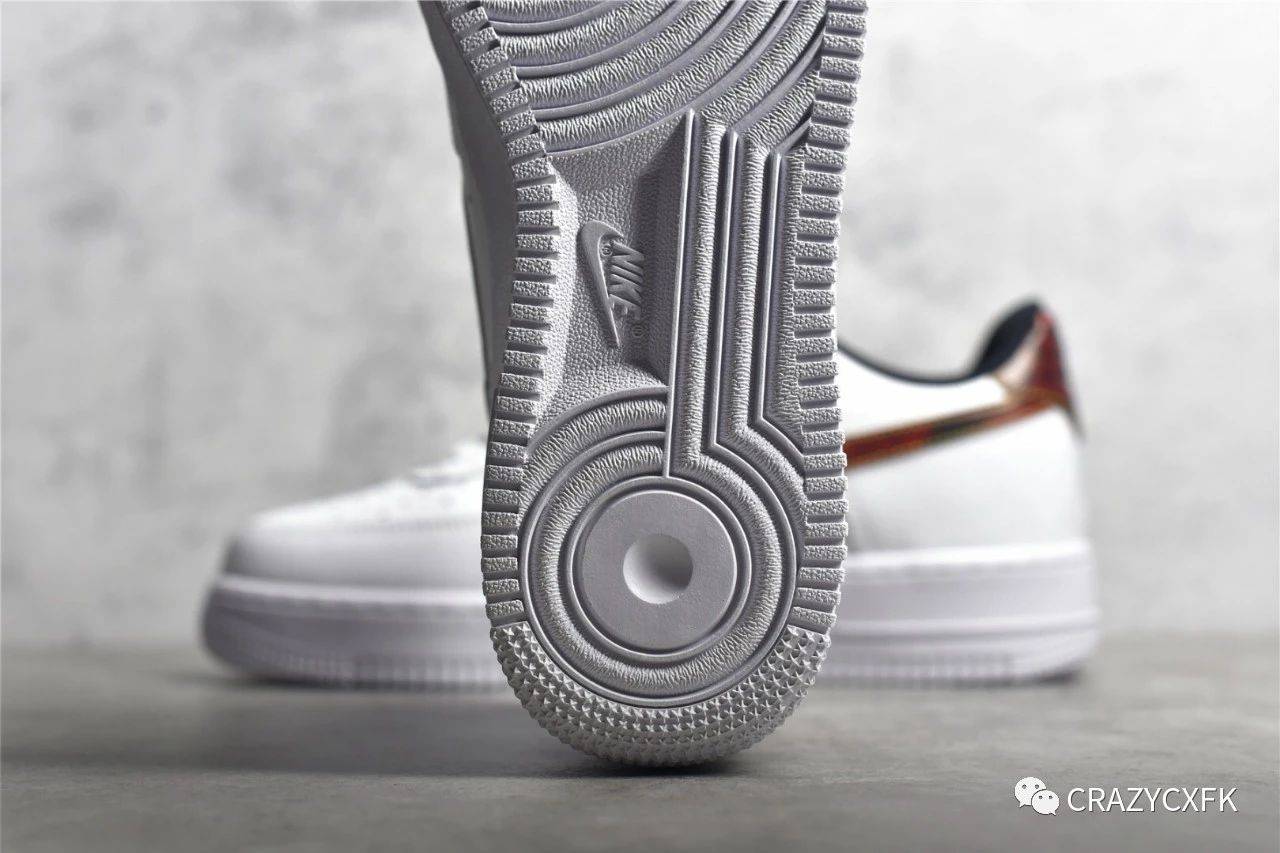 Nike|耐克德鲁联赛 Nike Air Force 1 Low Drew League 空军一号白橙运动鞋