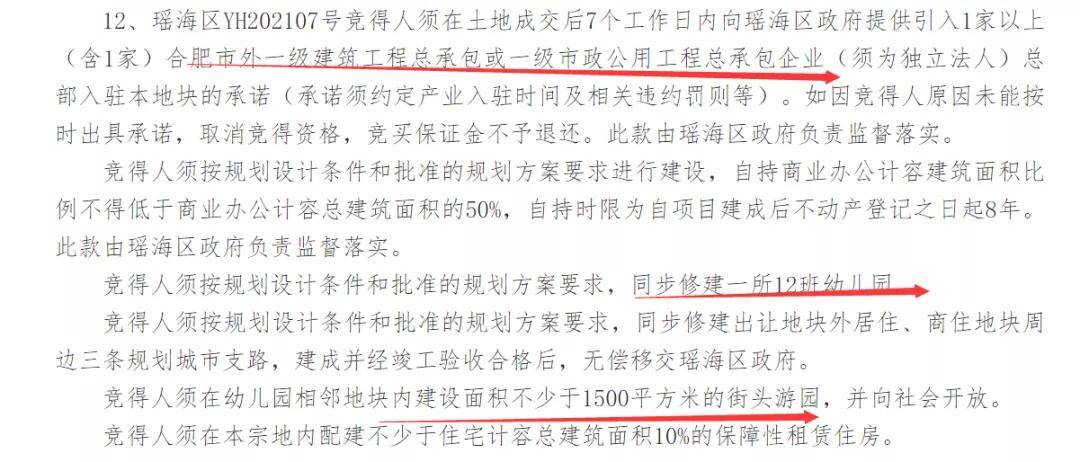 板块|合肥9月土拍战！超2230亩地要卖！规则巨变：竞装配、竞品质、租赁比例固定！