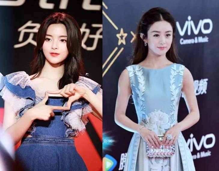 佟丽娅在喜气洋洋的金晨旁边被衬成苦菜花 路人缘反而因此变好 时尚 中华资讯在线