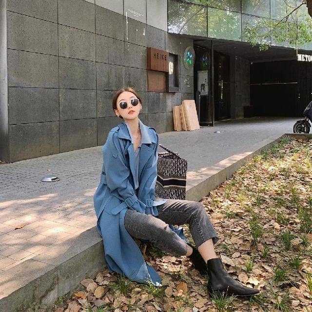 风衣|上游时尚|初秋通勤穿搭,怎么穿好看又时髦