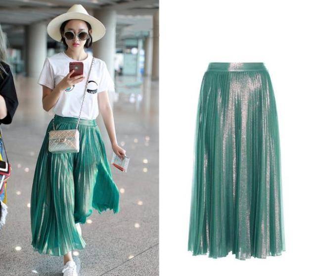 唐艺昕|唐艺昕被张若昀宠成公主,穿Gucci珠光裙走机场,再配香奈儿包包