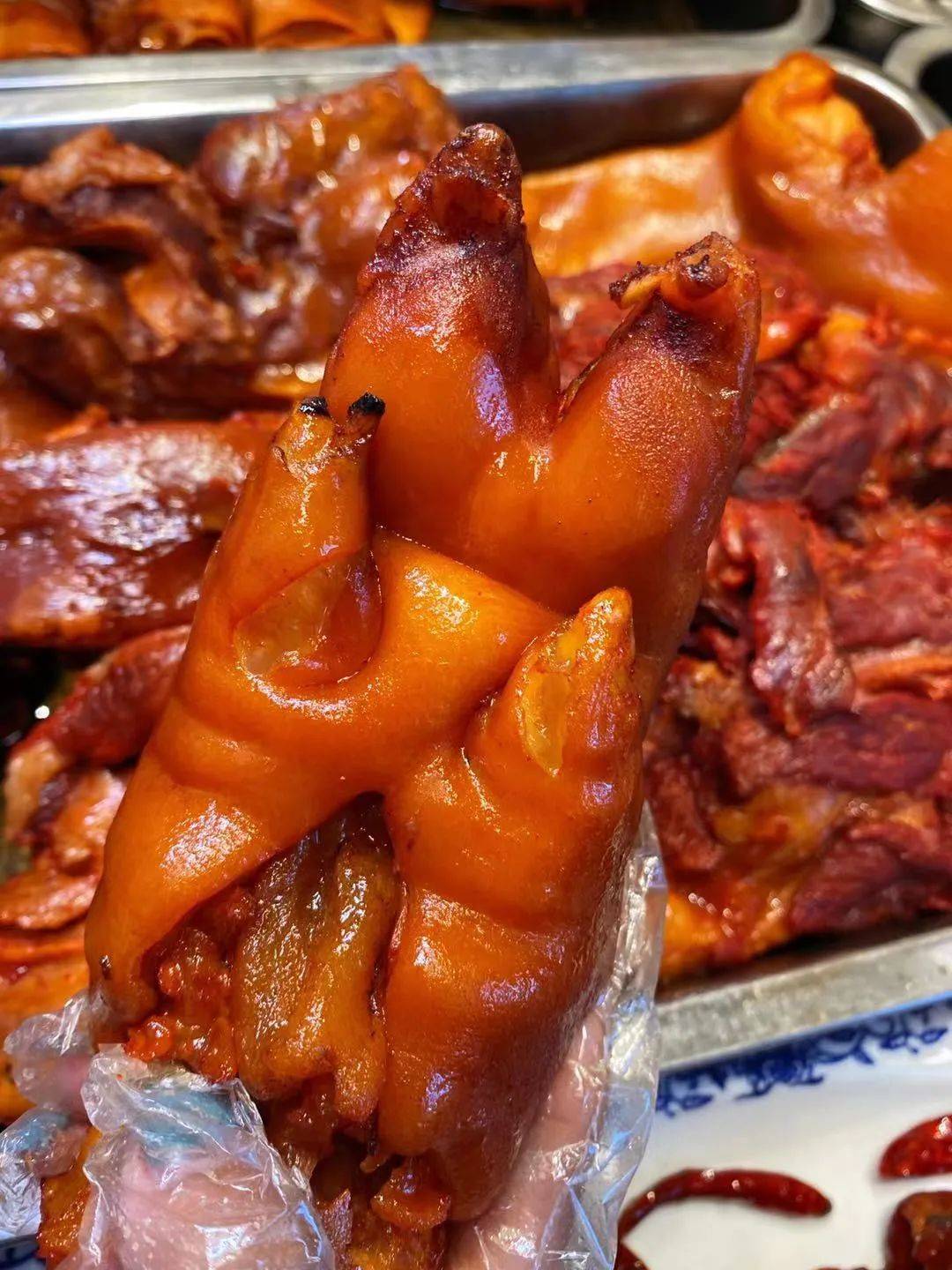 蒜泥老三样传统汆锅底小盆大拌菜大馅蒸饺免费小米粥咸菜