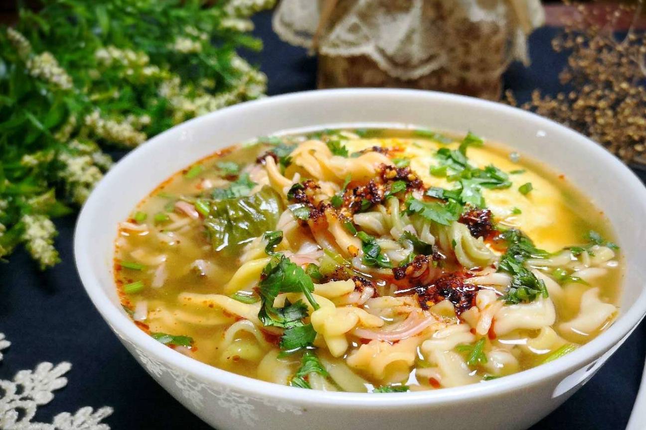 做法|开学了,早餐多给孩子这样吃,有菜有饭还有汤,一碗下肚,超满足