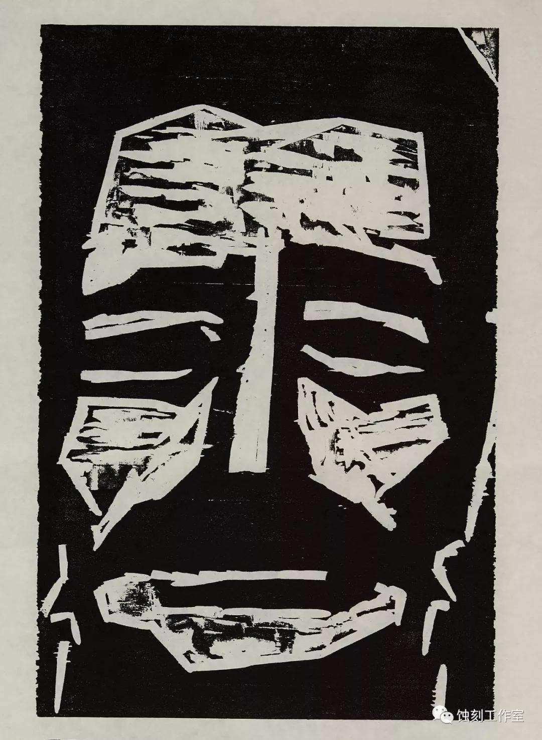 原创柏发版画作品欣赏