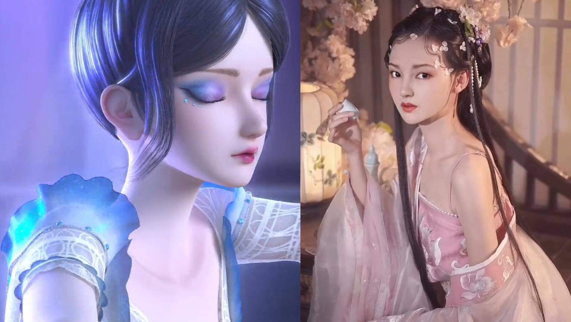 冰公主穿越到中国古代是什么样子的倾世容颜绝代佳人