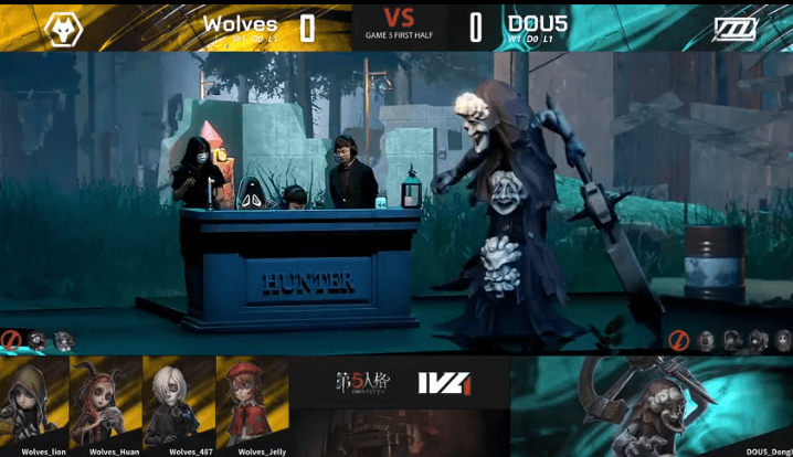 密码机|第五人格2021IVL夏季赛总决赛DOU5 vs Wolves第三局