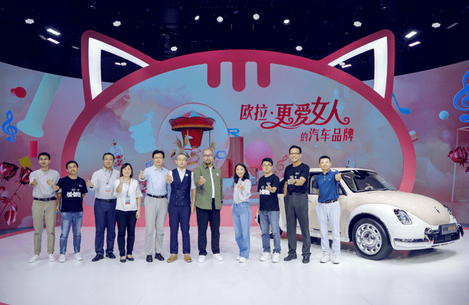 独立|欧拉“闺蜜局”火爆成都车展！引众多女性踊跃打卡！