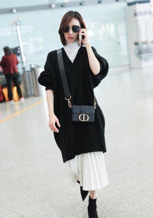仙女|阔腿裤再时髦，也抵不过一条“白色半身裙”，初秋这样穿美翻了