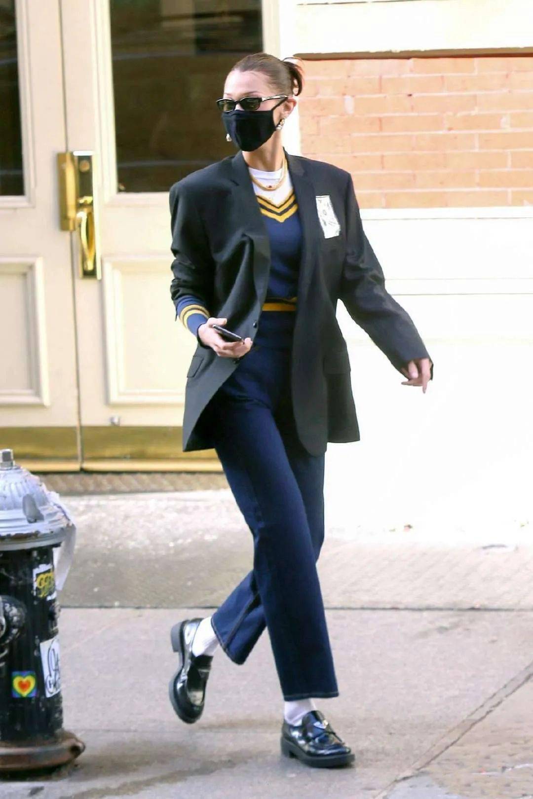 黑色|今年的乐福鞋,配双袜子才时髦