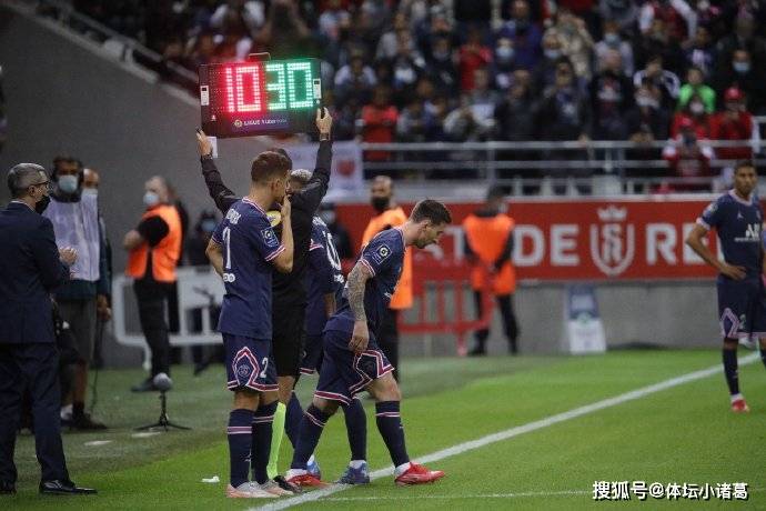 原创法甲：梅西替补首秀，姆巴佩双响建功，巴黎2-0兰斯喜提联赛4连胜