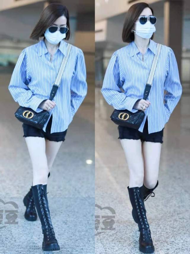 卫衣|46岁佘诗曼私服好显年轻，穿卫衣配阔腿裤青春又靓丽，活脱脱的学生样