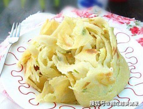 葱花|在家烙饼总是发硬？早餐摊主教你一招，层次分明喧软，放凉也不硬