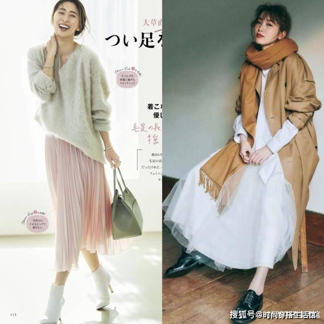 面料|建议中年女人，秋天穿裙子记住这4个搭配小技巧，年轻时髦有气质