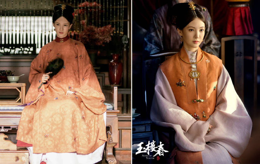 教科书|看《玉楼春》妯娌们的穿搭,宛如配色“教科书”,秋季穿挺美