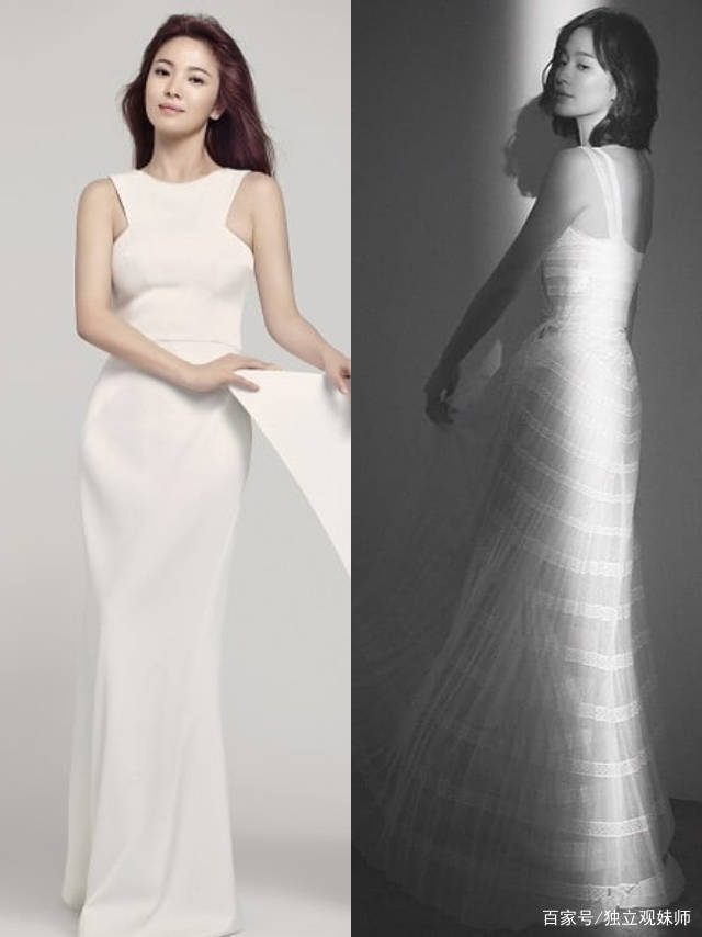 身材|宋慧乔双腿修长,穿华丽长裙堪比超模,搭配高跟鞋显高提气质!