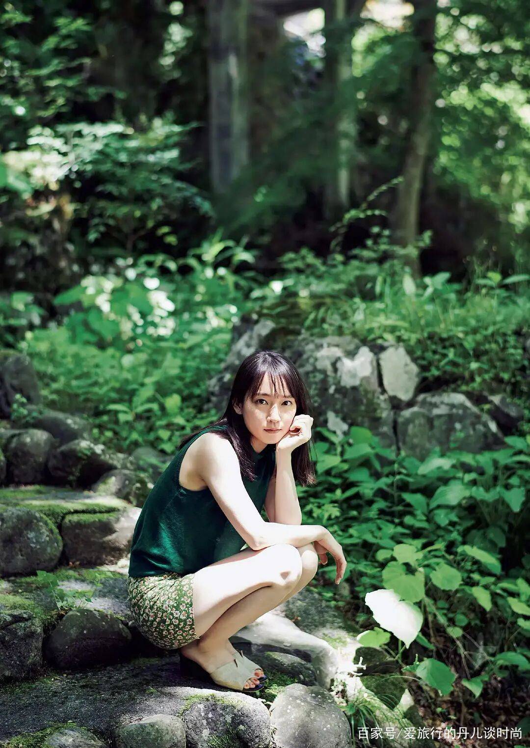 身材|日本90后当红小花吉冈里帆，治愈系穿搭唯美清纯，韵味十足