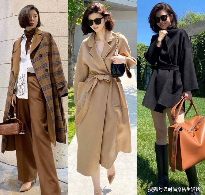 配饰|中年女人秋天如何抢占c位,这18套简约风穿搭示范,减龄气质满分