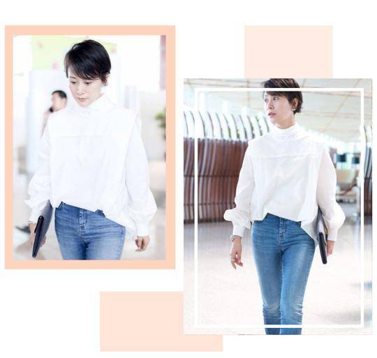 经验|日常出行穿衬衫怎么搭，老戏骨海清有经验，帮你时髦保暖两不误