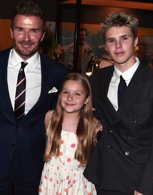 女儿|贝克汉姆女儿越来越好看!穿波点裙似小公主,容貌不输万人迷爸爸