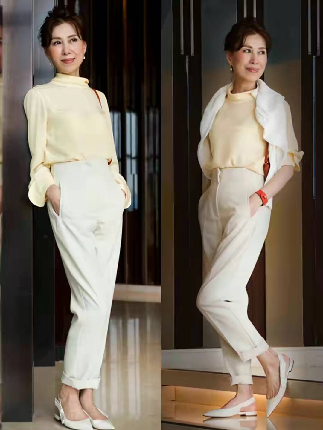 黑色|60岁女人别总穿黑色了，入秋试试这些“高雅配色”，让你更有魅力