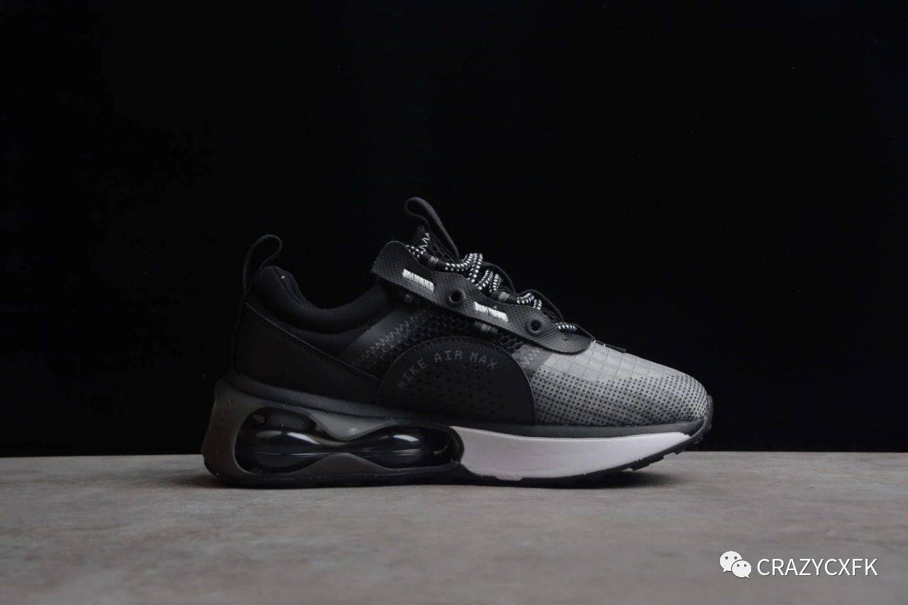 耐克|耐克黑白机能风 Nike Air Max 2021 半掌气垫运动鞋