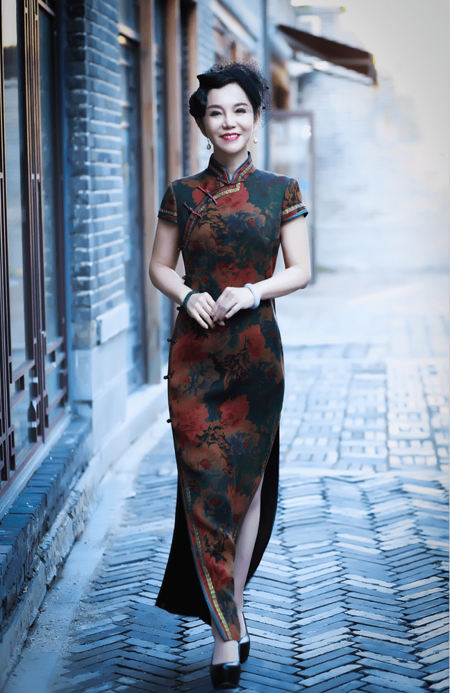 高贵庄|济南旗袍金扣子写真体验被温柔治愈