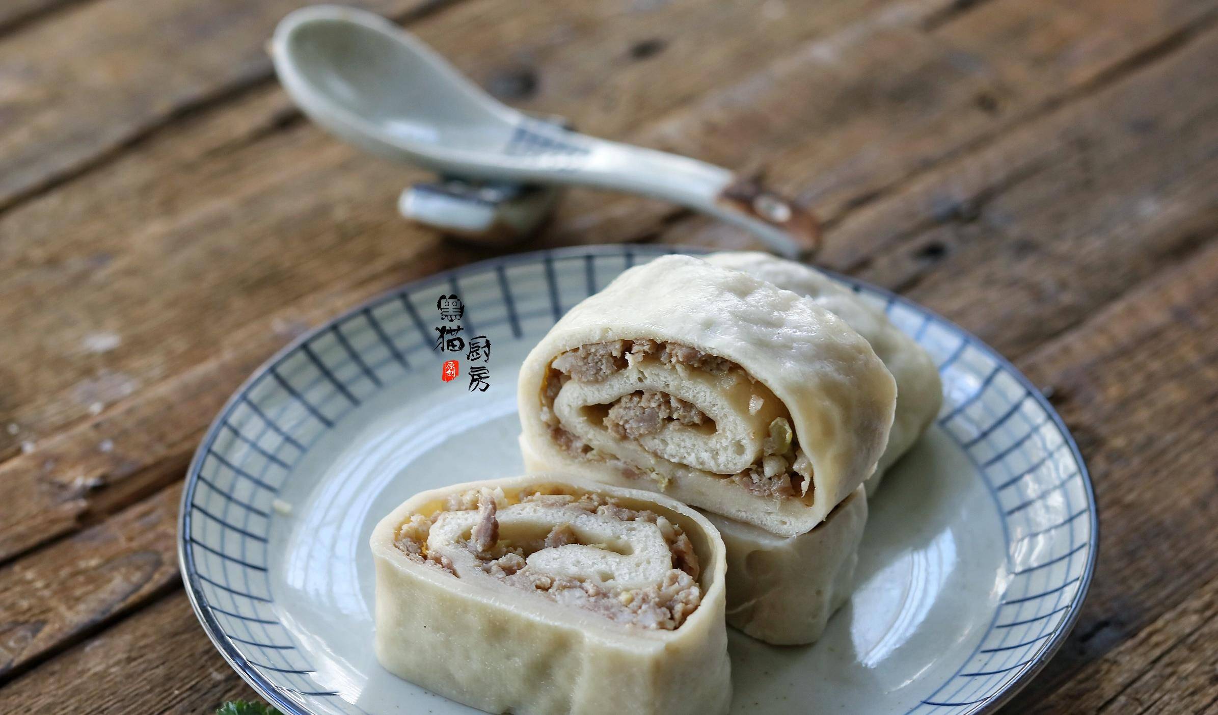 包子|面粉这做法，比包子简单，比油条健康，简单一卷，又软又香太好吃