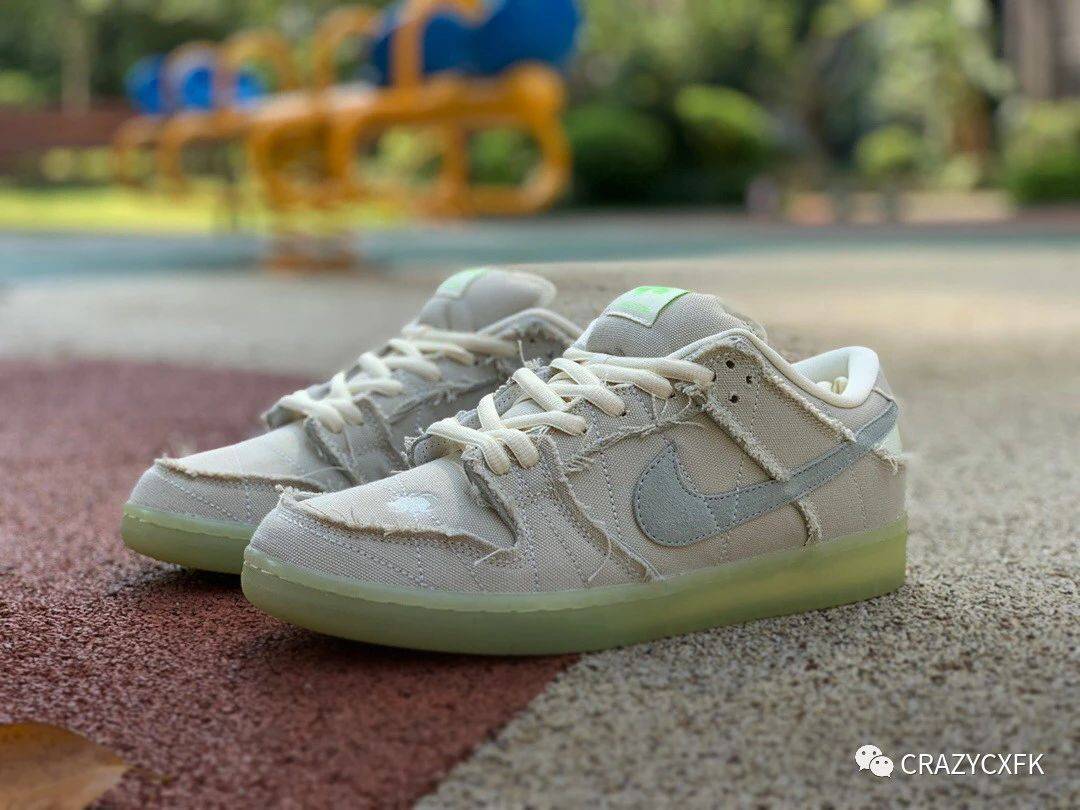 Mummy|耐克万圣节限定 Nike Dunk SB Low Mummy 卡其麻布木乃伊刮刮乐夜光板鞋