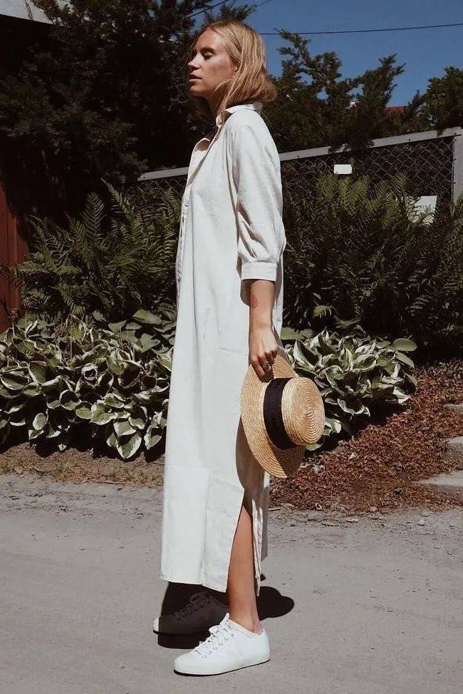 运动鞋|今夏“裙子＋运动鞋”这样穿，真好看！