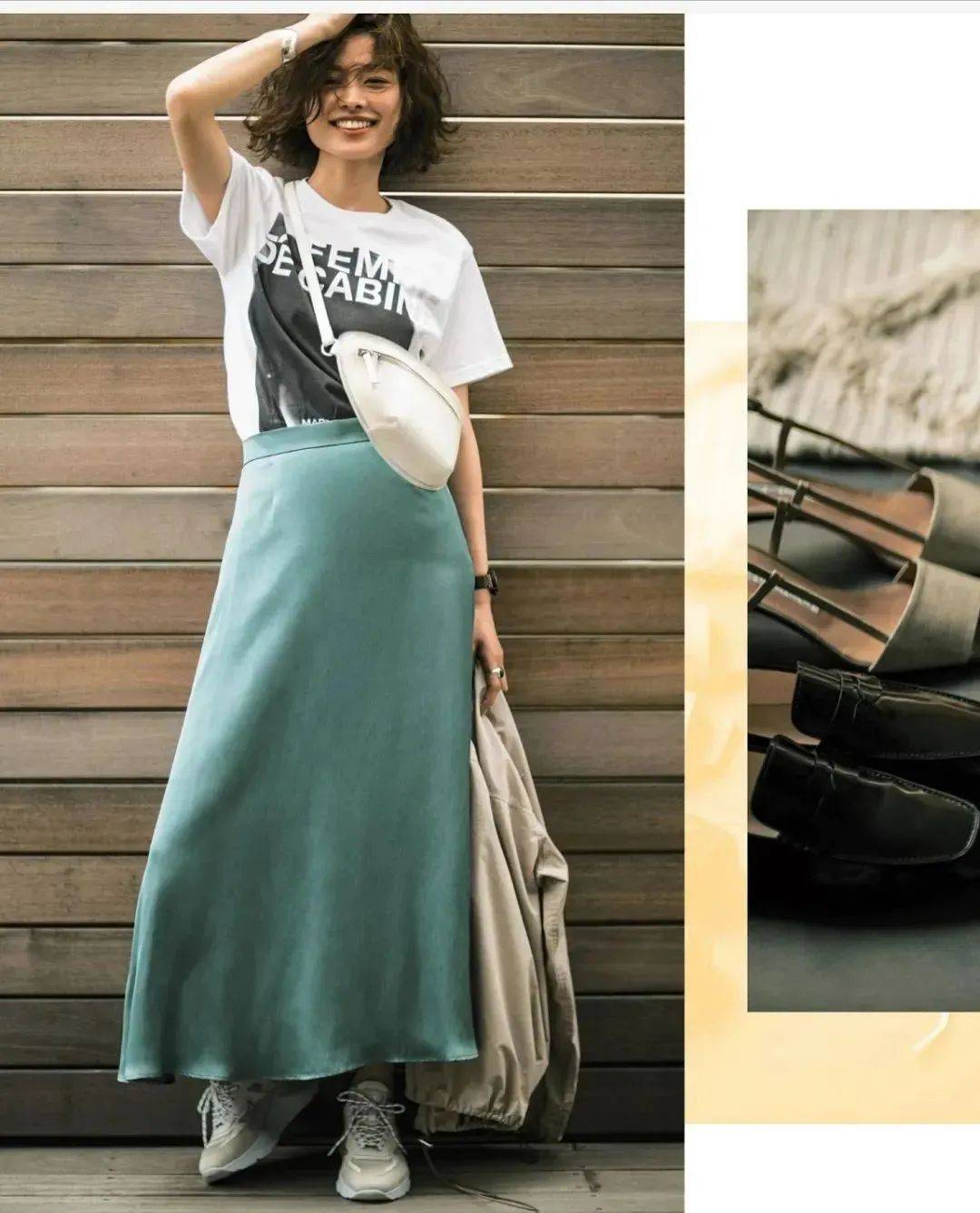 运动鞋|今夏“裙子＋运动鞋”这样穿，真好看！