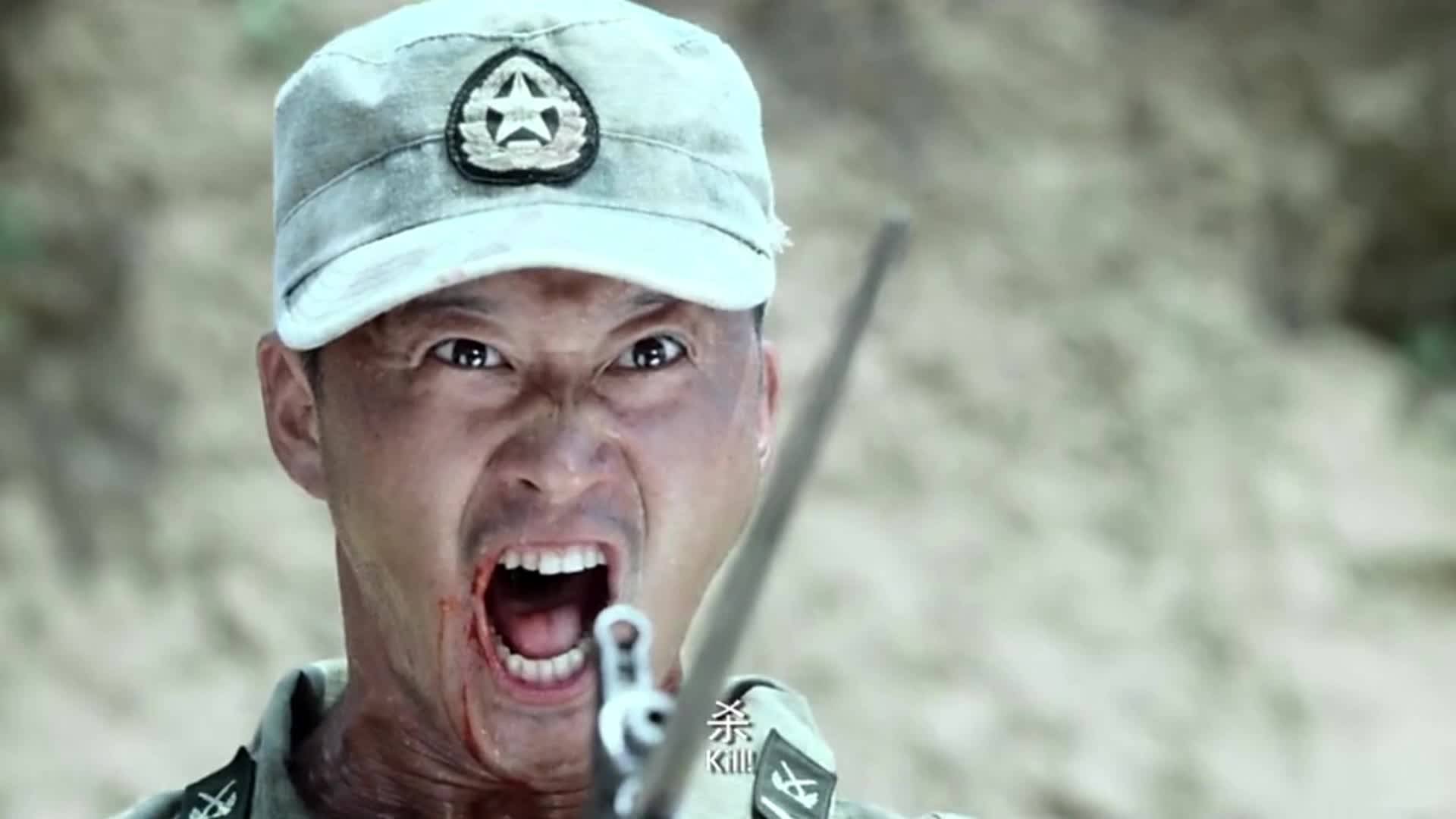 战狼吴京在电影里的高光画面