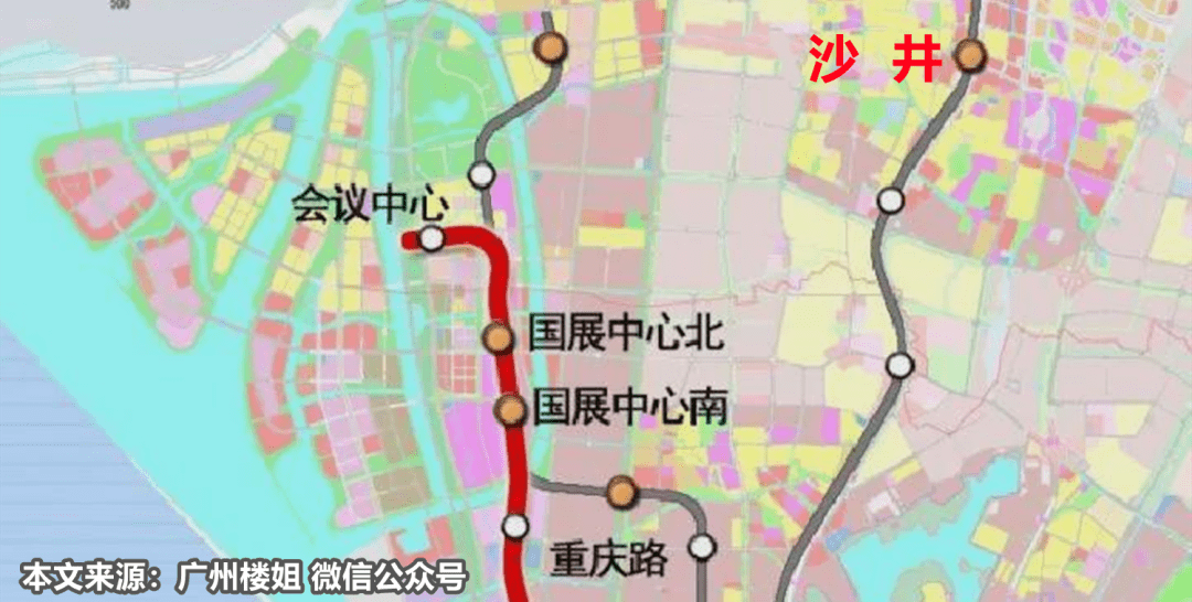 沙井西站线路图片