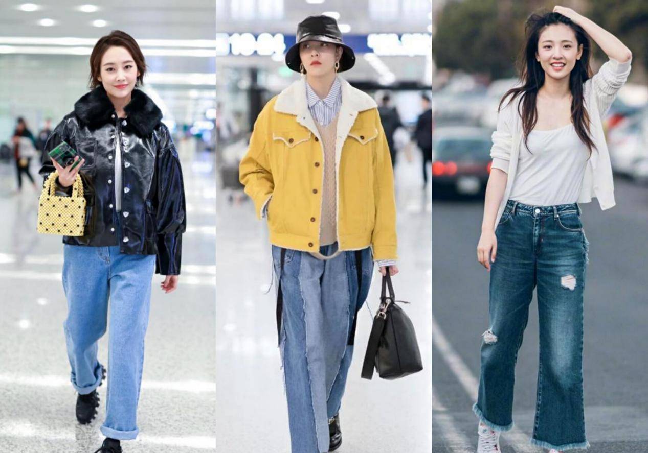 身材|除了老爹鞋,你还差一款老爹牛仔裤,适合微胖女生,特显瘦