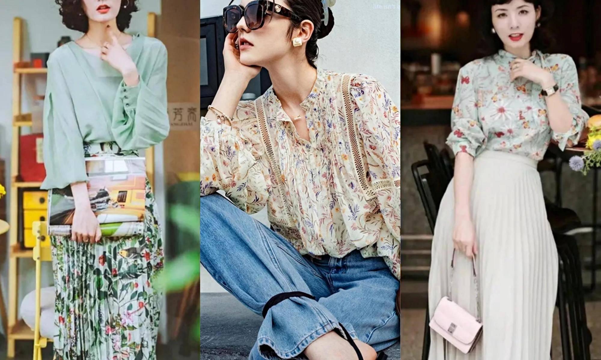 显得|40岁女人，夏季法式风穿搭会很适合你，不费力就可以很时髦