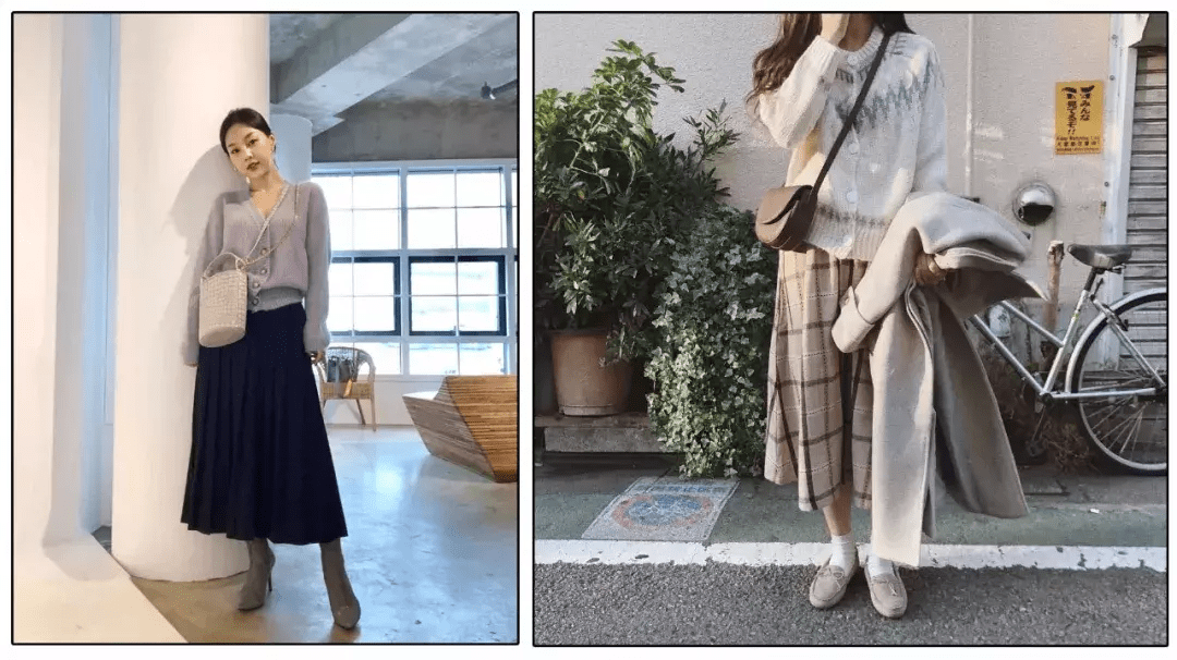 条纹|初秋针织衫，舒服百搭显气质，上身直男斩