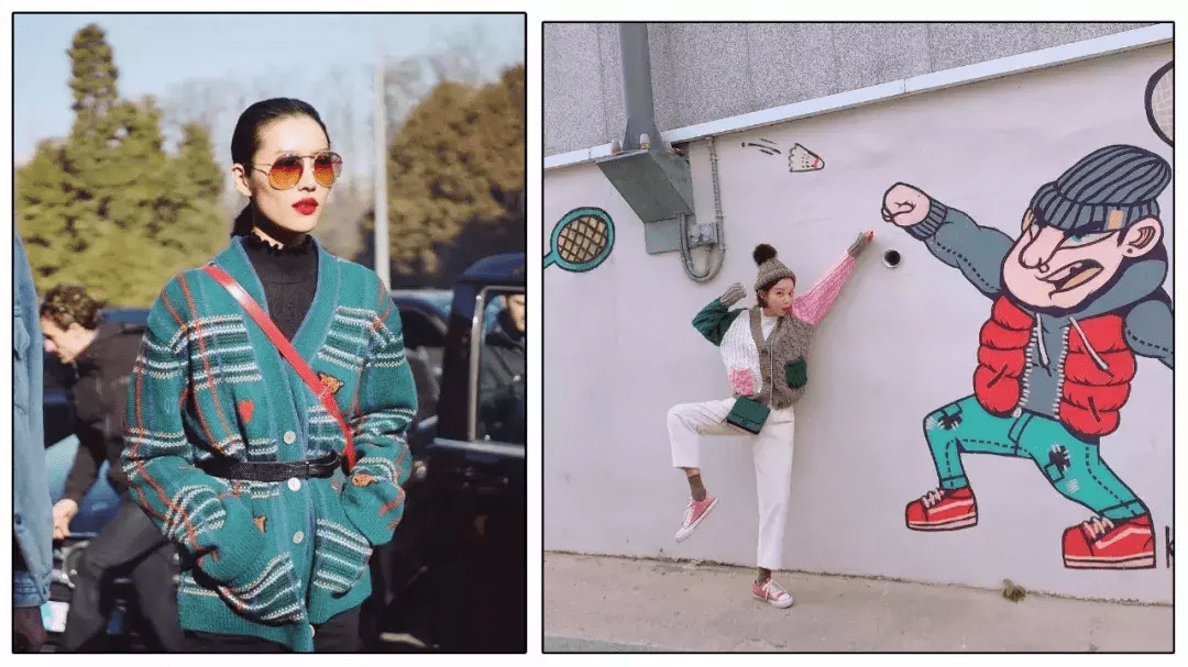 条纹|初秋针织衫，舒服百搭显气质，上身直男斩