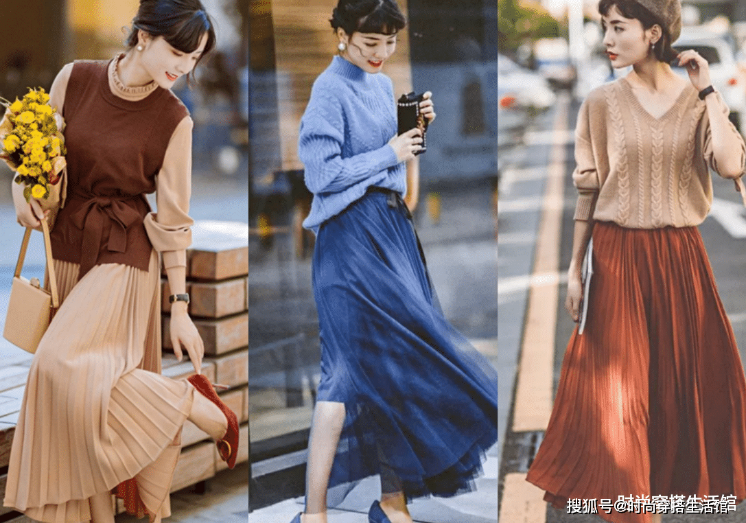 身材|换季别着急买买买，一件“针织衫”搞定所有搭配，简单大方有气质