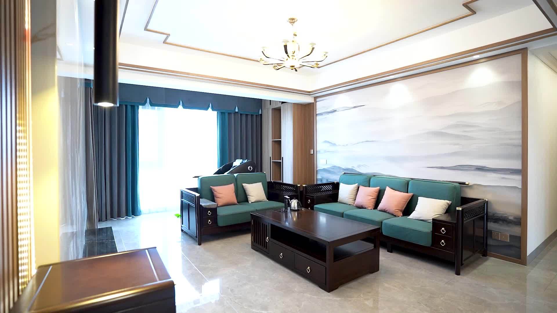 灰犀牛整装 | 新中式风格实景赏析 | 128平4室